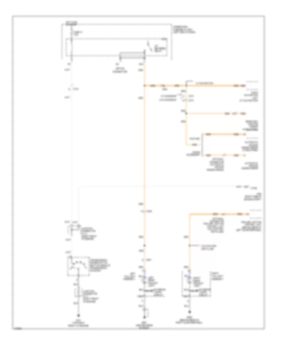 Backup Lamps Wiring Diagram for Honda Pilot Touring 2014