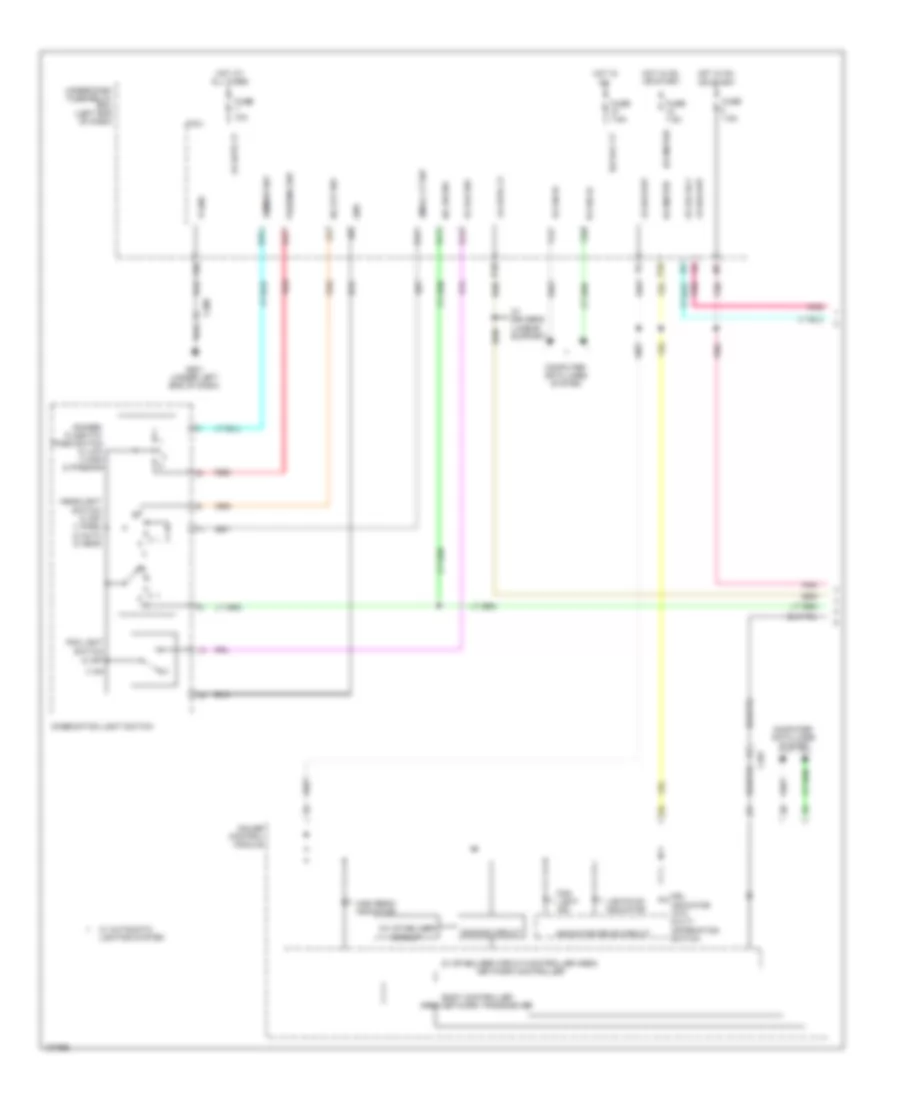 Headlights Wiring Diagram 1 of 3 for Honda Pilot Touring 2014