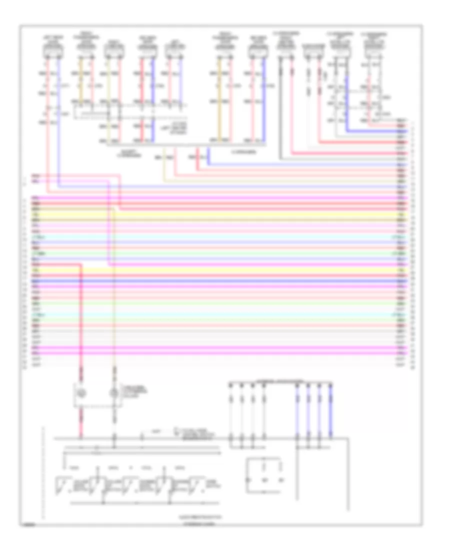 Navigation Wiring Diagram 2 of 6 for Honda Pilot Touring 2014