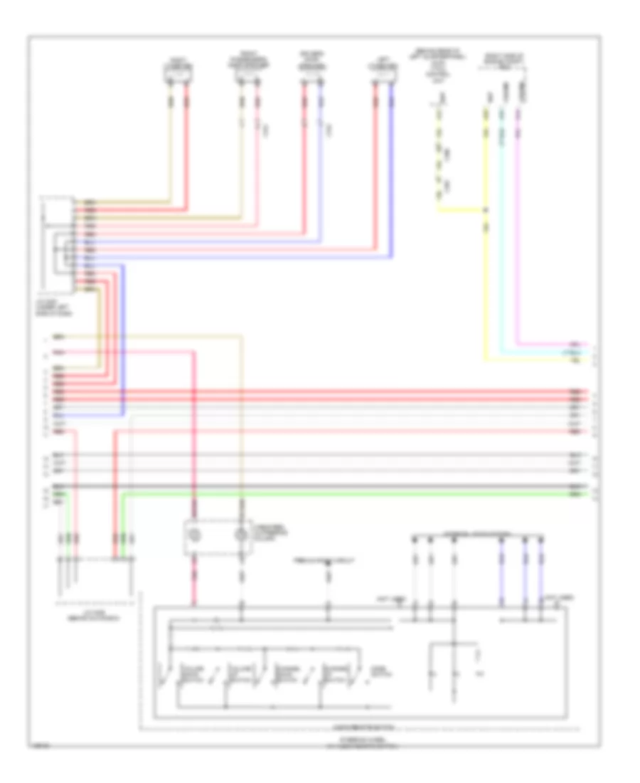 Base Radio Wiring Diagram 2 of 3 for Honda Pilot Touring 2014