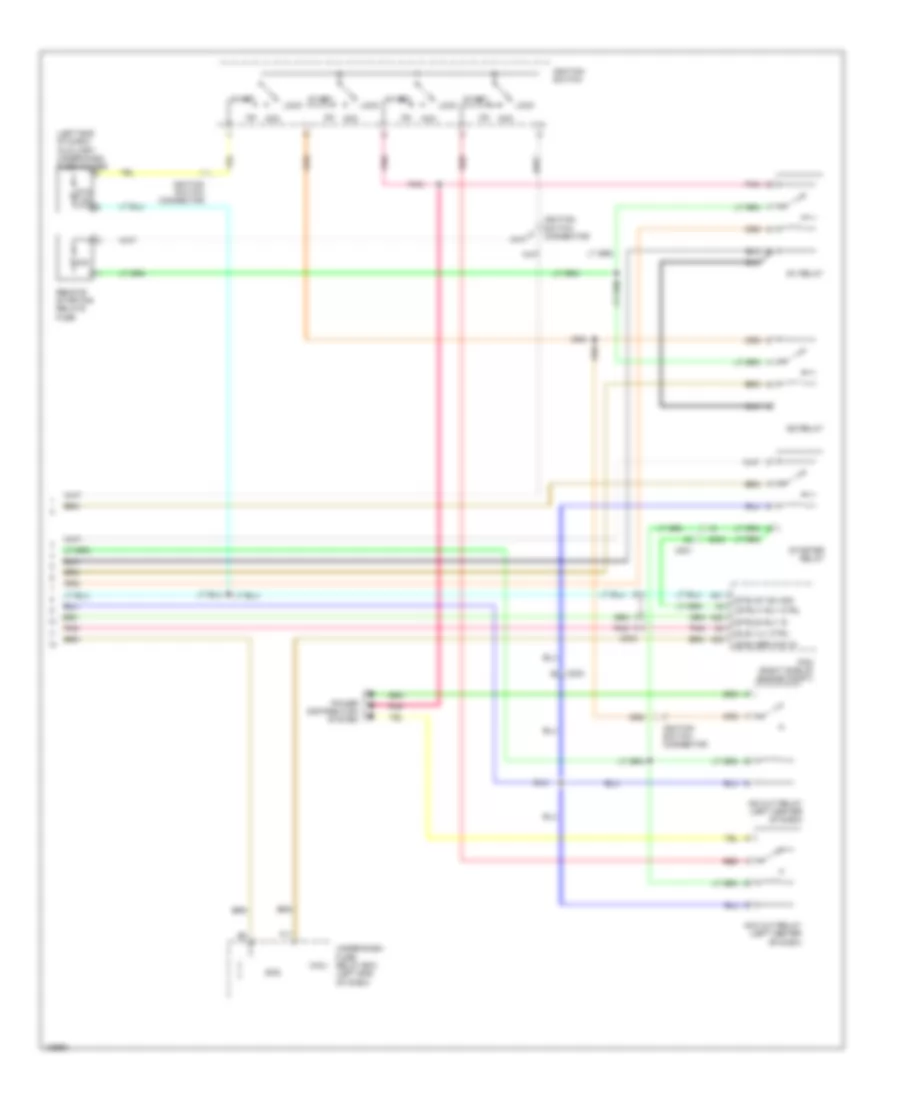 Remote Starting Wiring Diagram 2 of 2 for Honda Pilot Touring 2014