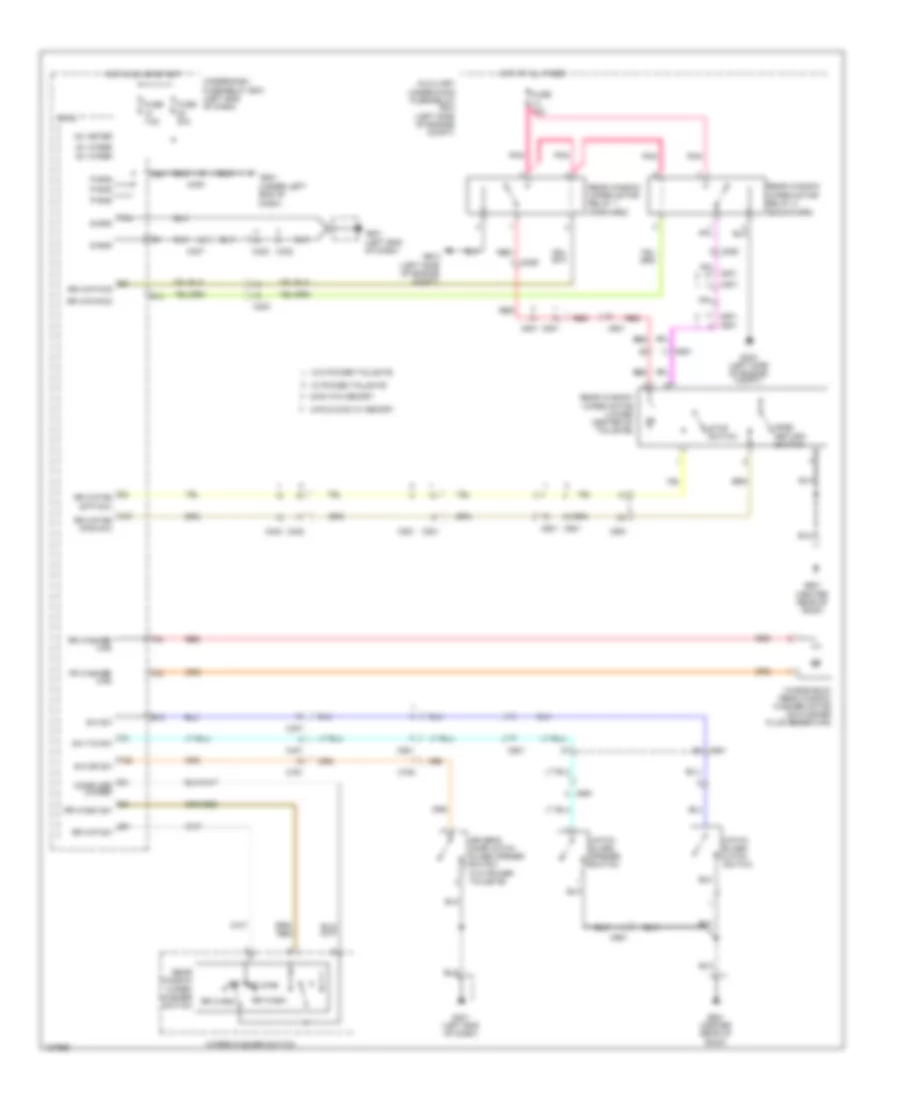 Rear WiperWasher Wiring Diagram for Honda Pilot Touring 2014