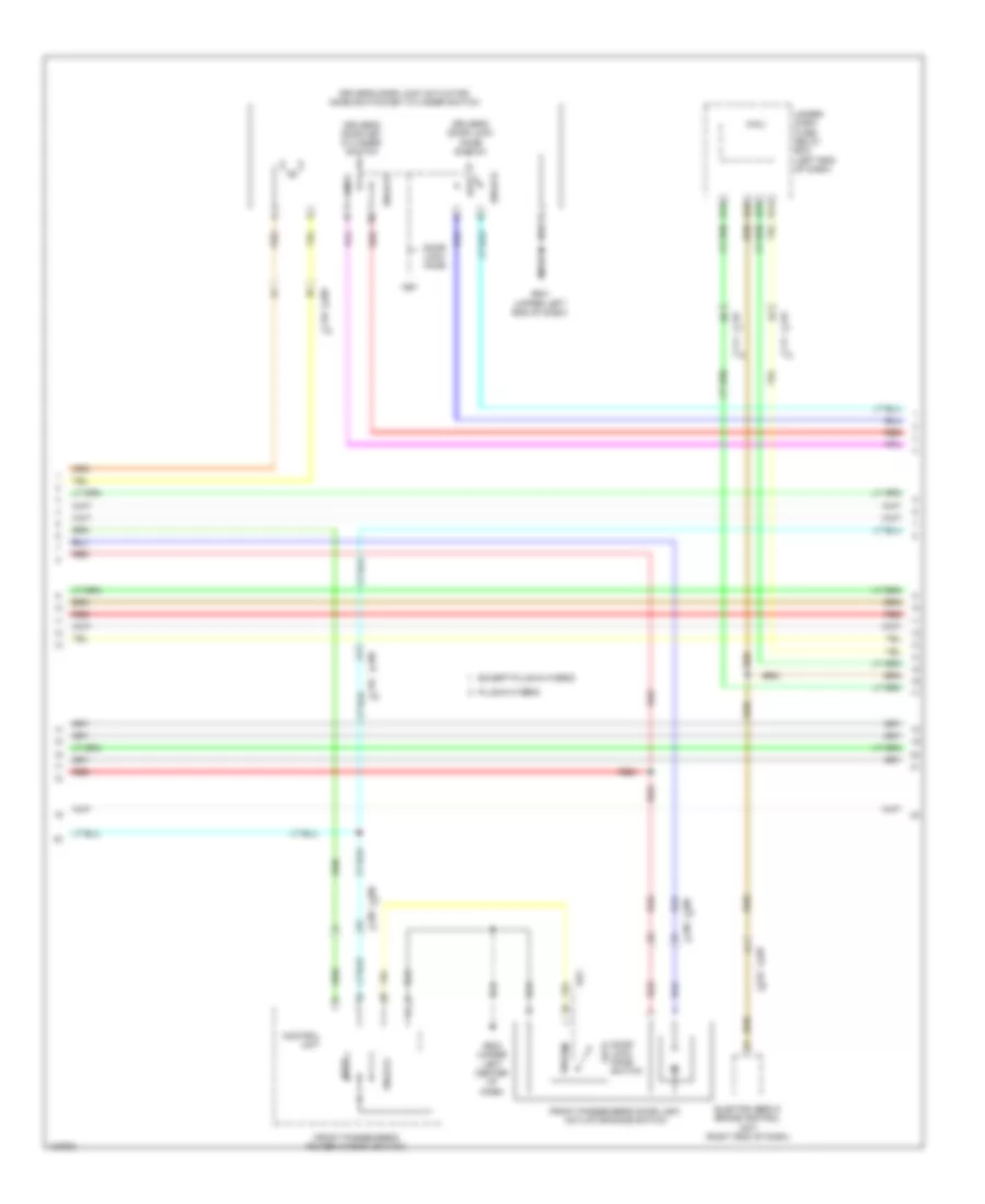 Forced Entry Wiring Diagram, Hybrid (4 of 6) for Honda Accord Hybrid Plug-In 2014