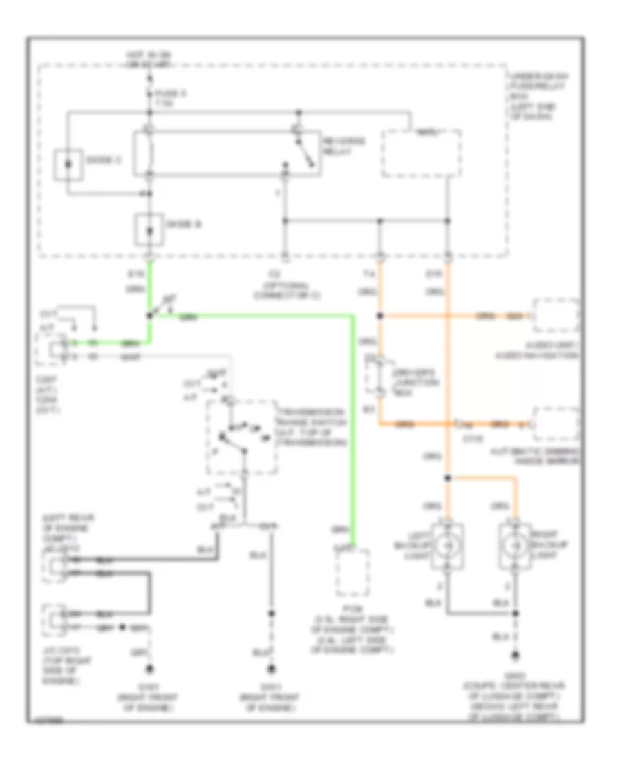 Backup Lamps Wiring Diagram Except Hybrid with A T for Honda Accord Hybrid Plug In 2014