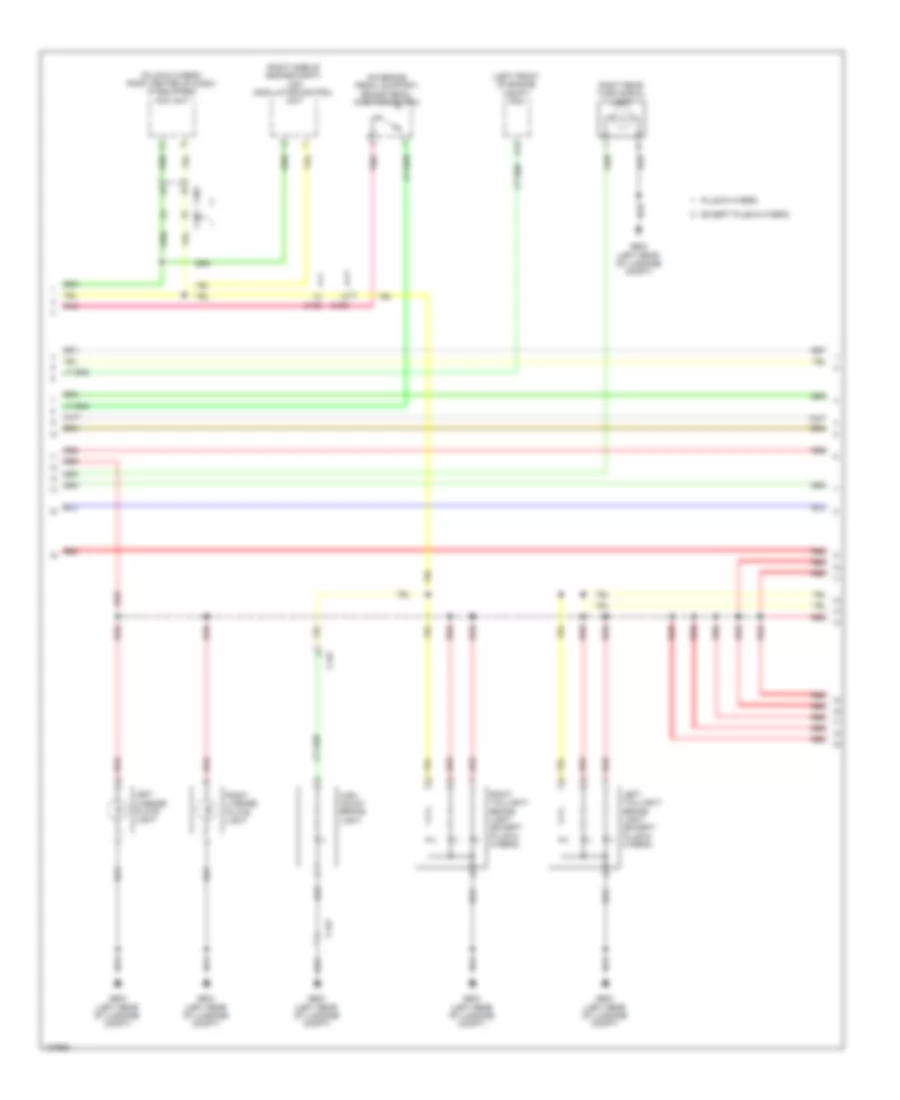Exterior Lamps Wiring Diagram, Hybrid (2 of 4) for Honda Accord Hybrid Plug-In 2014