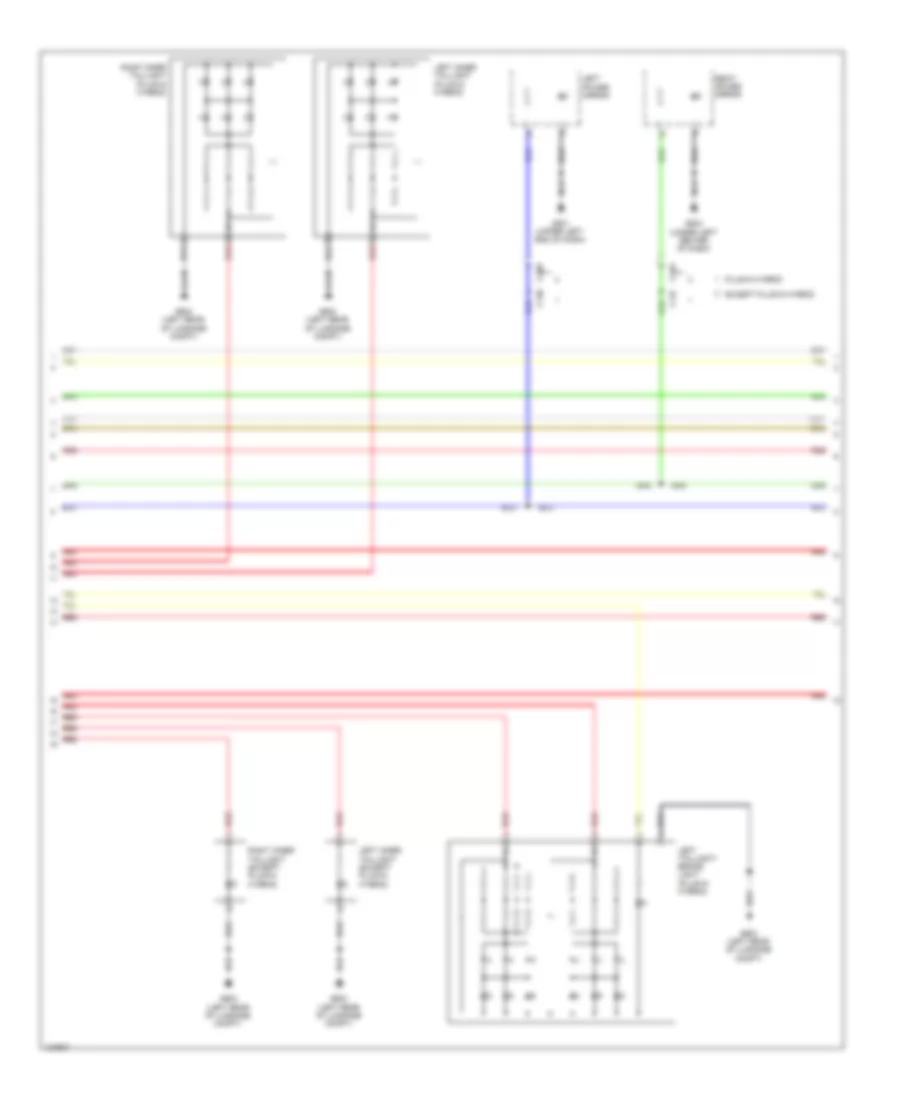 Exterior Lamps Wiring Diagram, Hybrid (3 of 4) for Honda Accord Hybrid Plug-In 2014