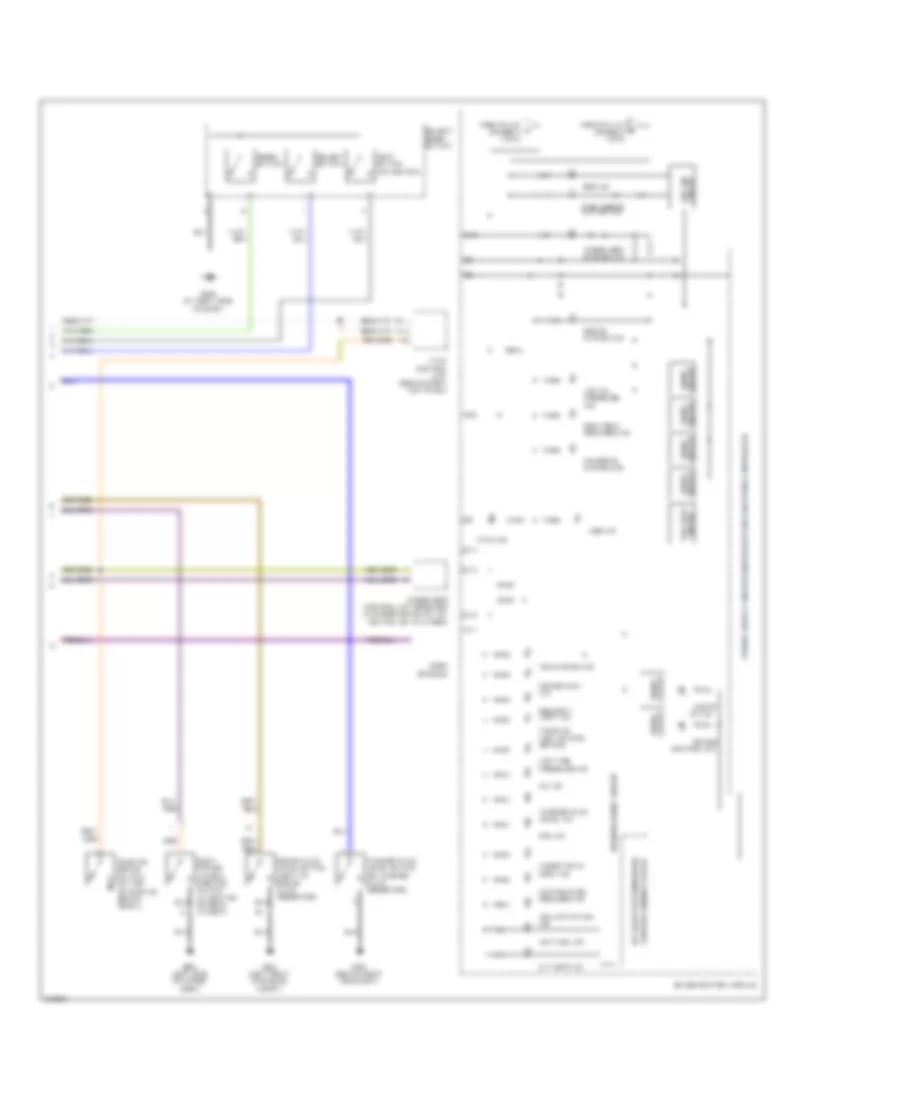 Instrument Cluster Wiring Diagram 2 of 2 for Honda Ridgeline RTL 2009