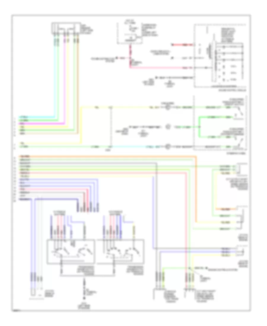 Transmission Wiring Diagram 2 of 2 for Honda Insight 2011