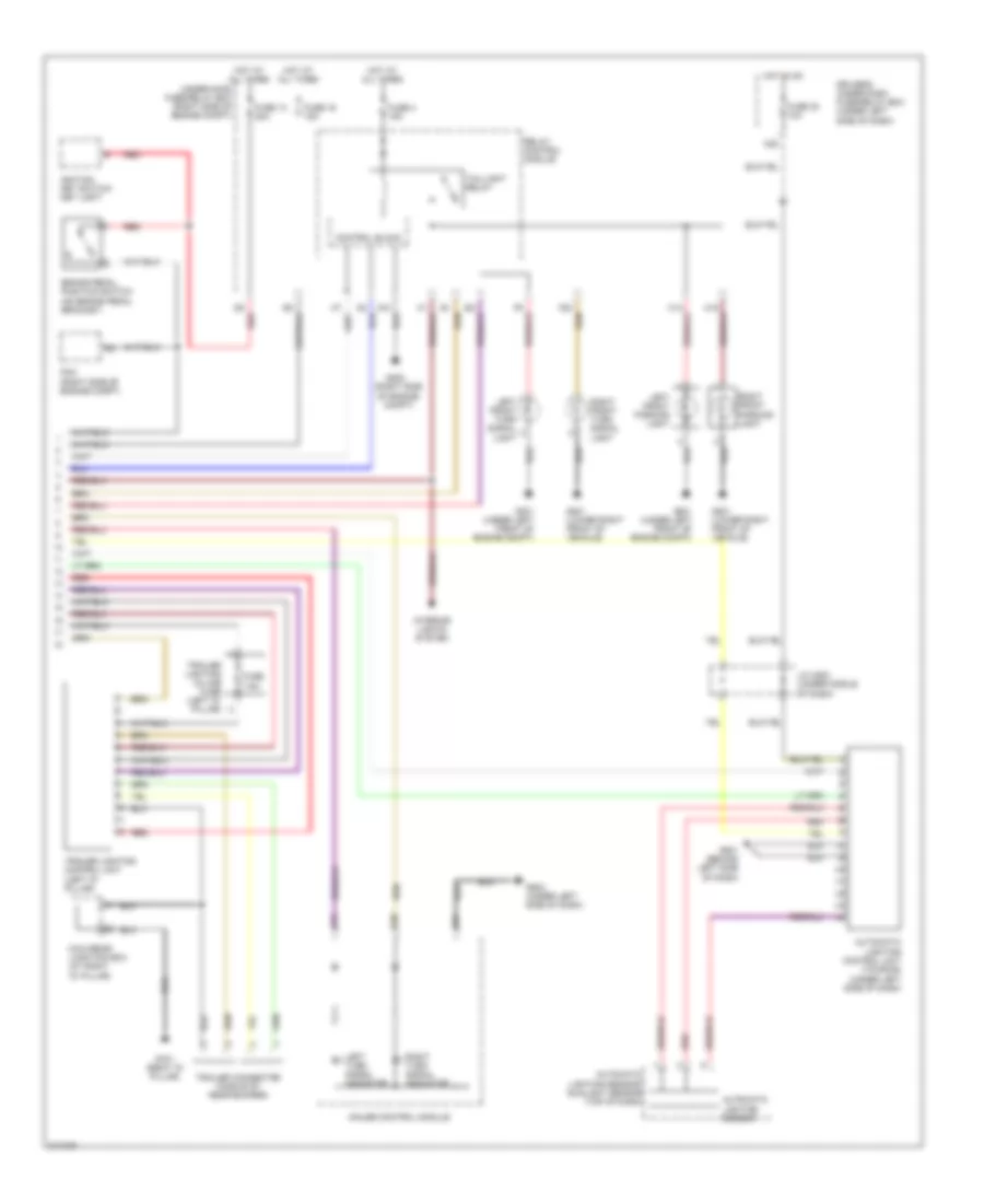 Exterior Lamps Wiring Diagram 2 of 2 for Honda Odyssey LX 2006