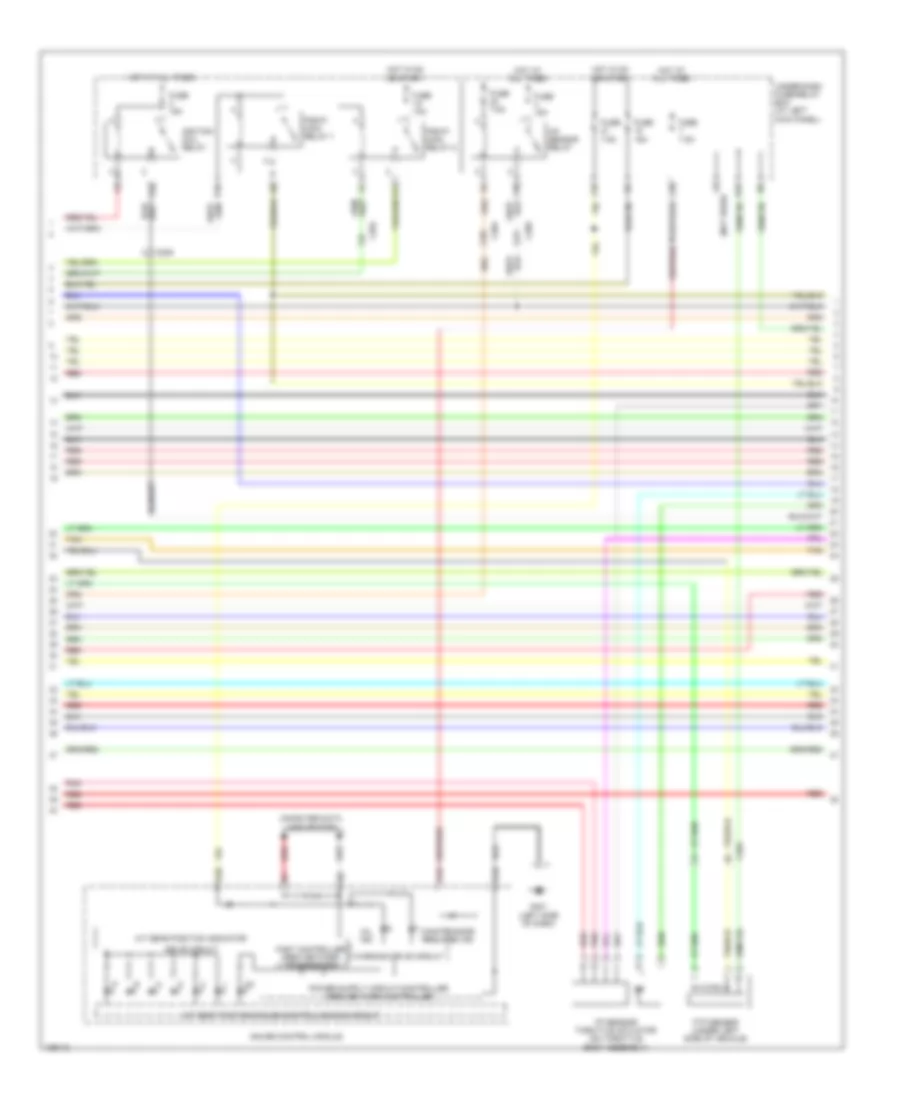 3.5L, Engine Performance Wiring Diagram (3 of 7) for Honda Ridgeline RT 2014