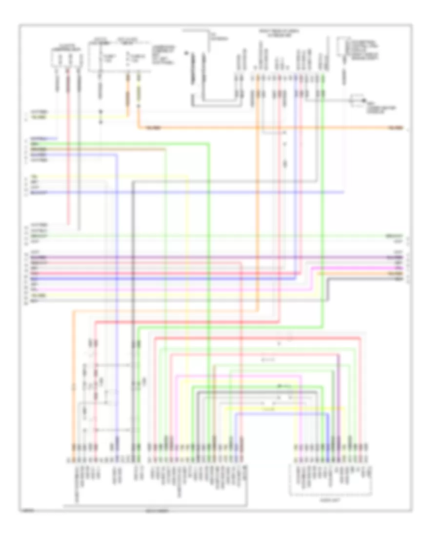 Navigation Wiring Diagram (2 of 4) for Honda Ridgeline RT 2014