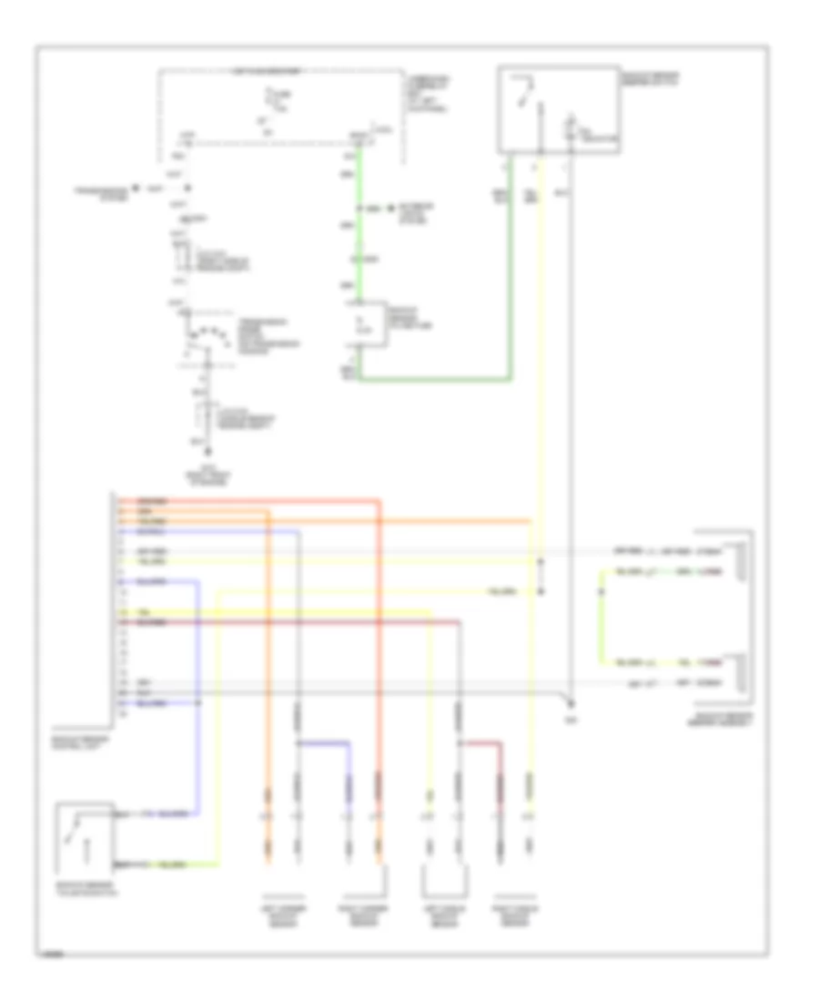 Parking Assistant Wiring Diagram for Honda Ridgeline RT 2014