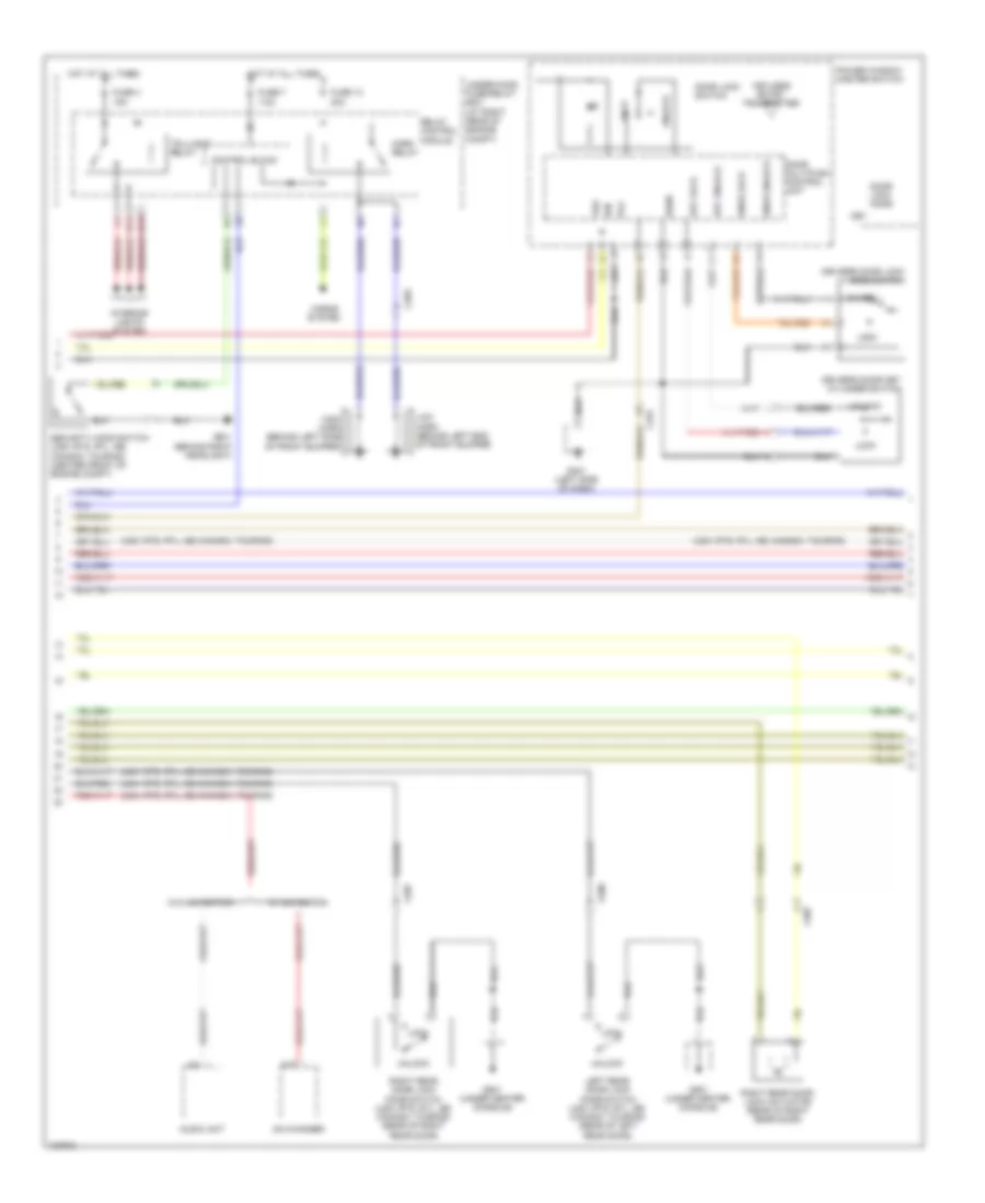 Power Door Locks Wiring Diagram (2 of 3) for Honda Ridgeline RT 2014