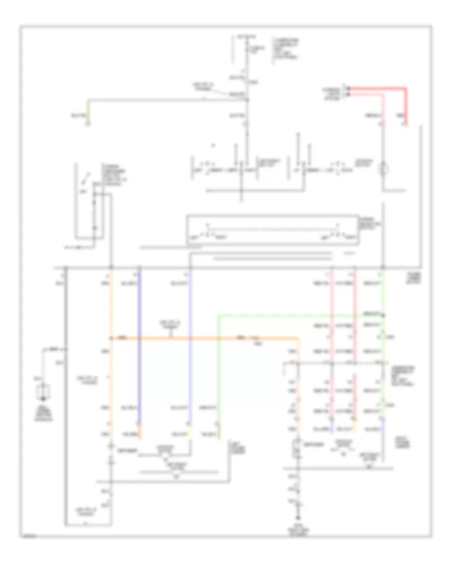 Power Mirrors Wiring Diagram for Honda Ridgeline RT 2014