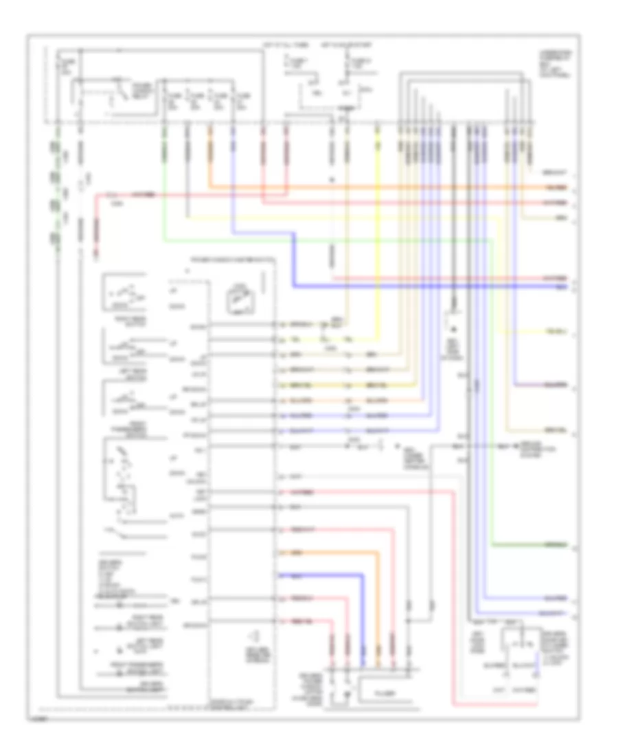 Power Windows Wiring Diagram 1 of 3 for Honda Ridgeline RT 2014