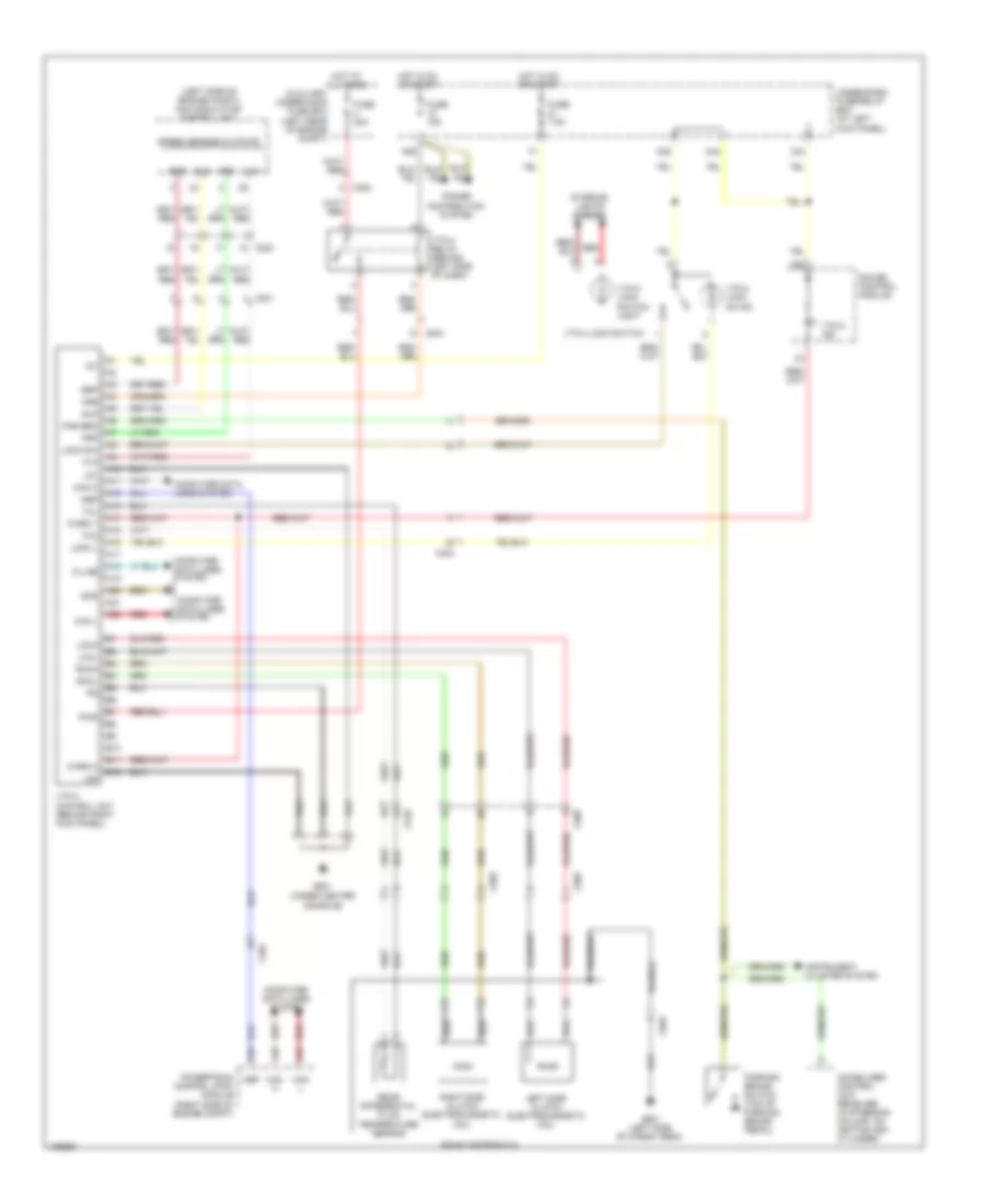 4WD Wiring Diagram for Honda Ridgeline RT 2014