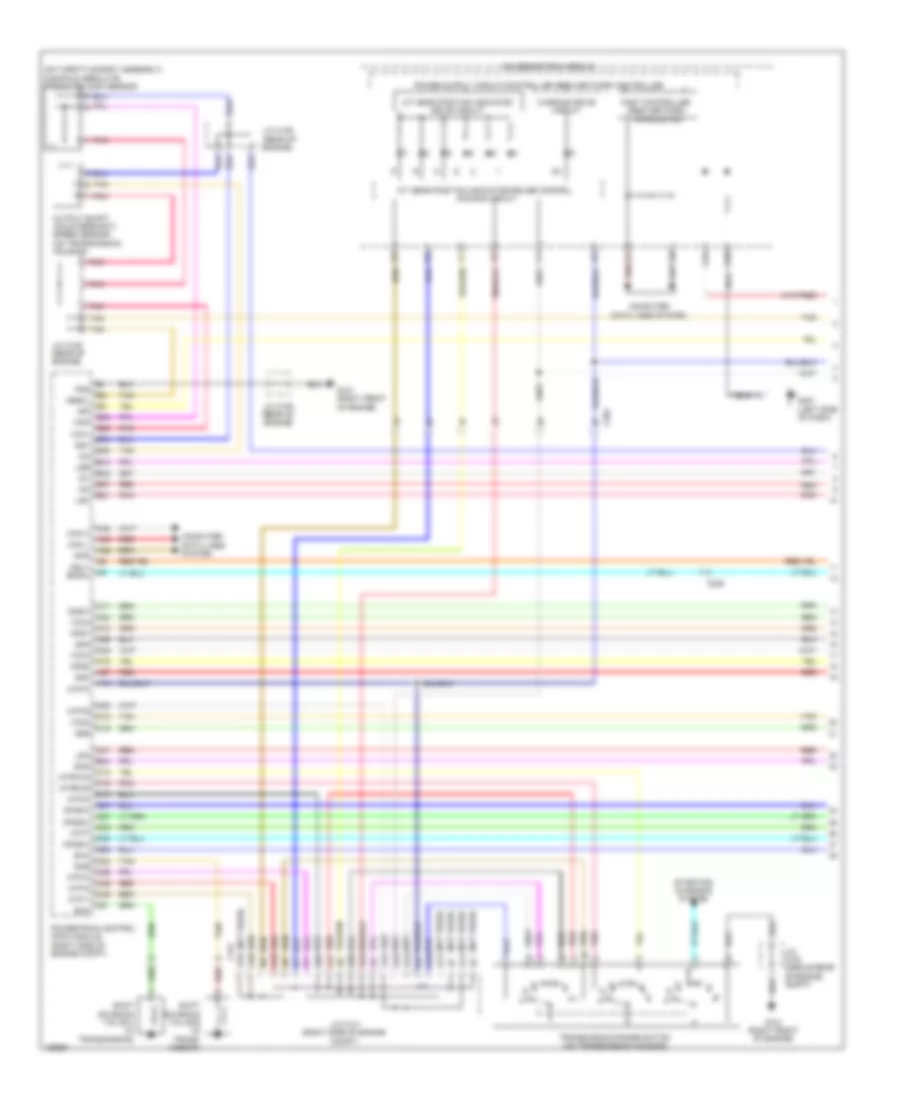 AT Wiring Diagram (1 of 2) for Honda Ridgeline RT 2014
