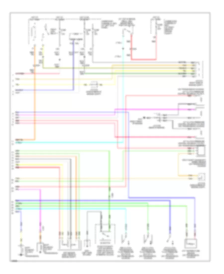 AT Wiring Diagram (2 of 2) for Honda Ridgeline RT 2014