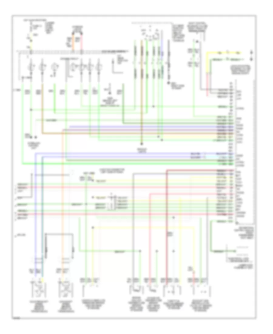 2.2L, Engine Performance Wiring Diagrams (3 of 3) for Honda Prelude S 1996