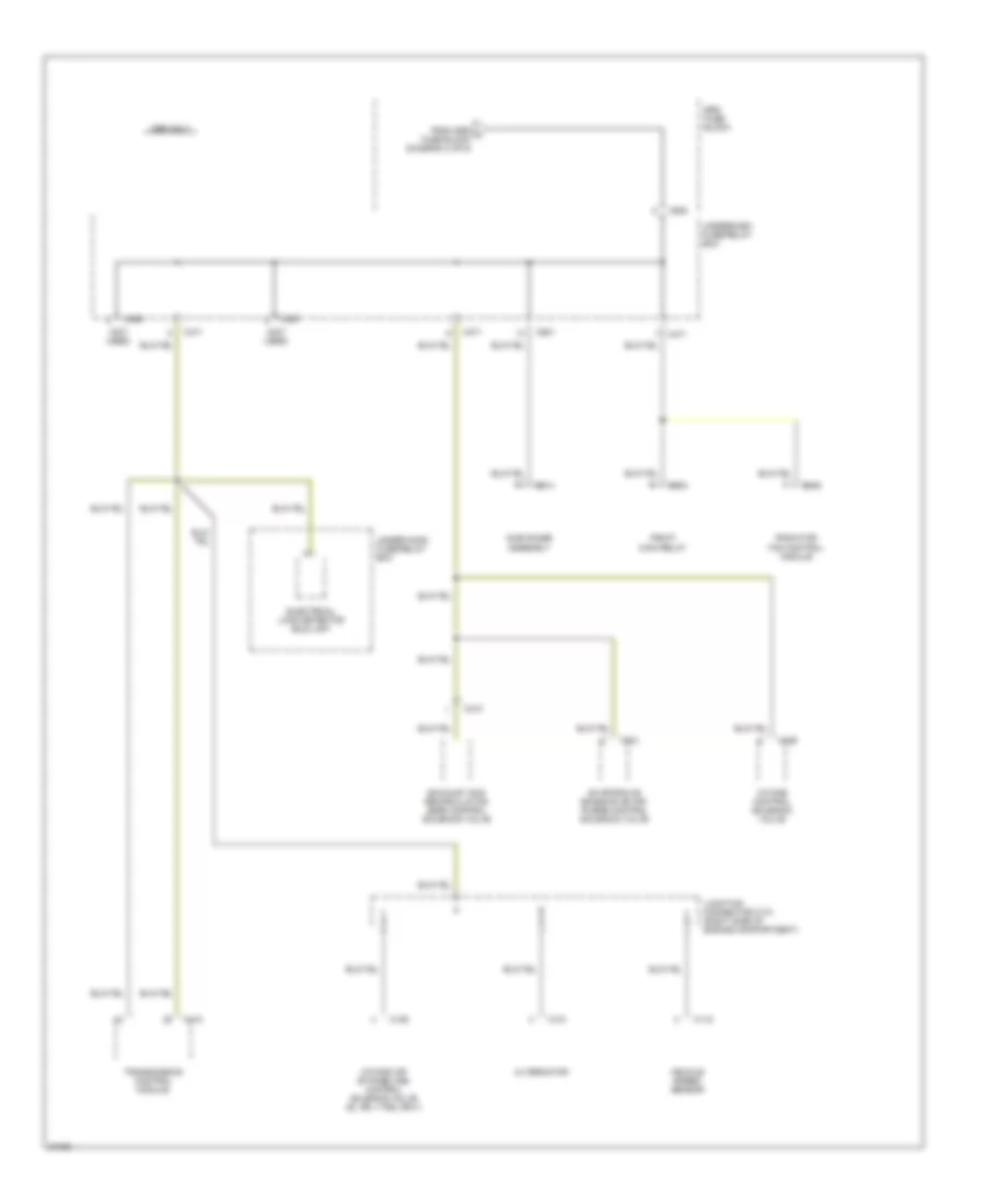 Power Distribution Wiring Diagram (6 of 6) for Honda Prelude S 1996