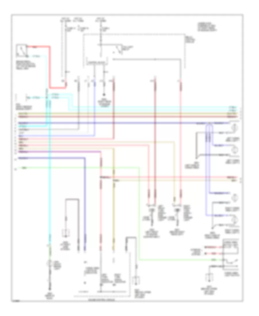 Exterior Lamps  Trailer Connector Wiring Diagram 2 of 3 for Honda Ridgeline RTS 2009
