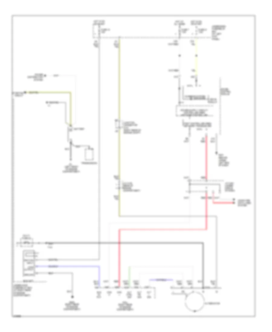 Charging Wiring Diagram for Honda Ridgeline RTS 2009