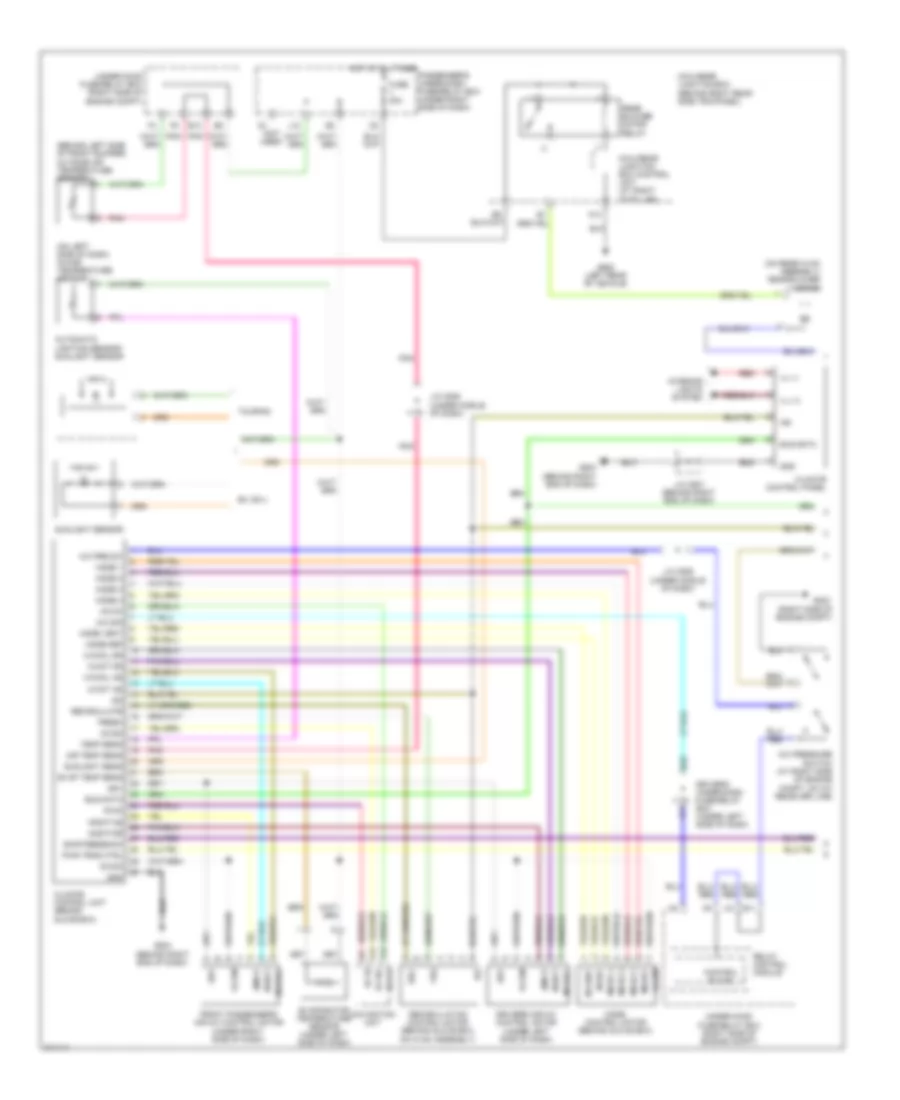 Automatic A C Wiring Diagram EX EX L Touring 1 of 3 for Honda Odyssey Touring 2006