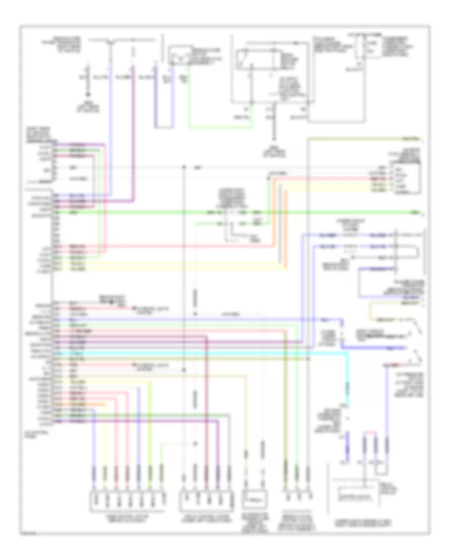 Manual AC Wiring Diagram, LX (1 of 2) for Honda Odyssey Touring 2006