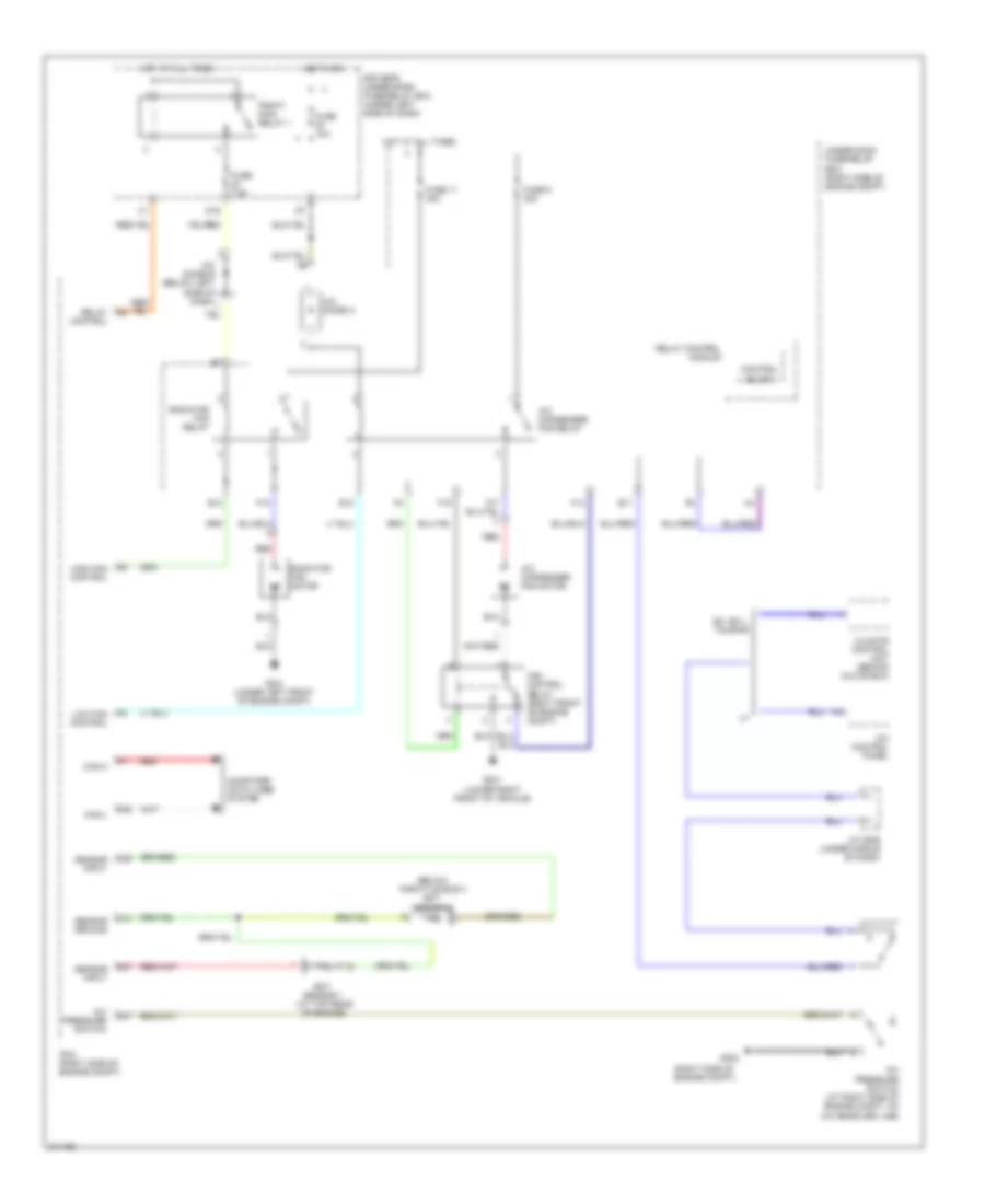 Cooling Fan Wiring Diagram for Honda Odyssey Touring 2006