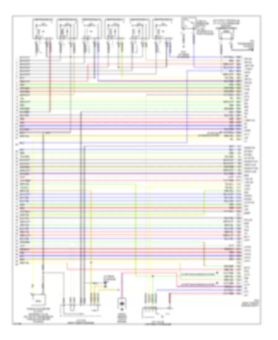Engine Performance Wiring Diagram (6 of 6) for Honda Odyssey Touring 2006