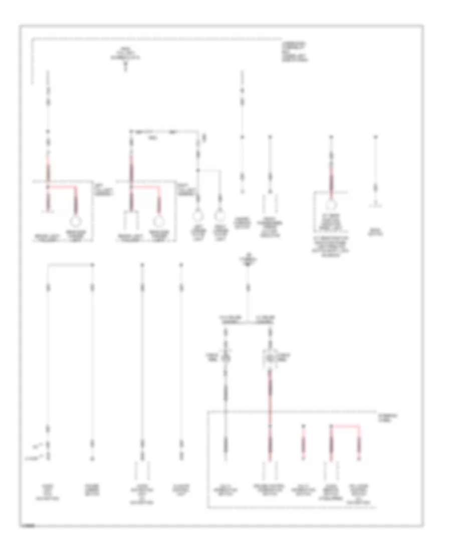 Power Distribution Wiring Diagram (3 of 5) for Honda Insight LX 2011