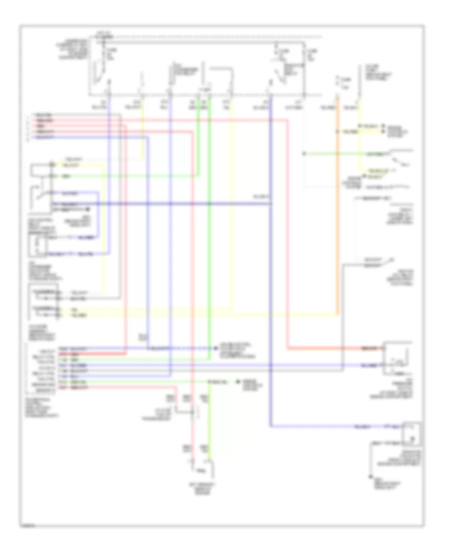 Automatic A C Wiring Diagram 3 of 3 for Honda Pilot EX 2006