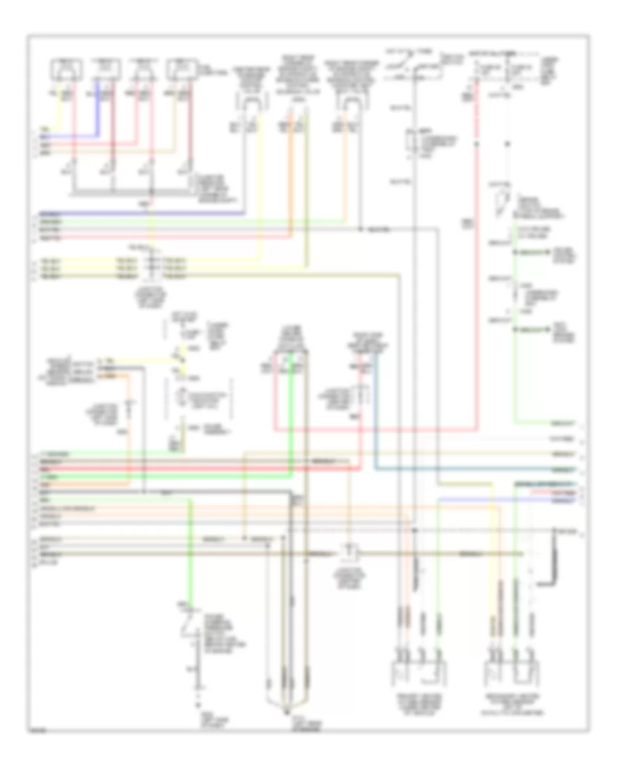 2.2L, Engine Performance Wiring Diagrams, USA EX  Canada EX-R (2 of 3) for Honda Accord DX 1997