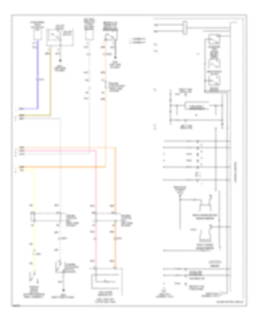 Instrument Cluster Wiring Diagram 3 of 3 for Honda Odyssey EX 2011