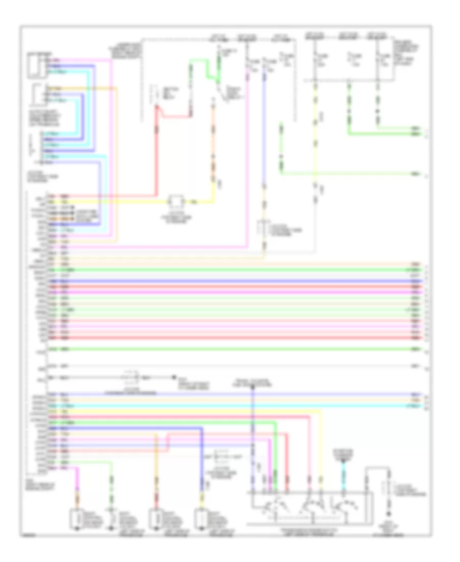 A T Wiring Diagram 5 Speed 1 of 2 for Honda Odyssey EX 2011