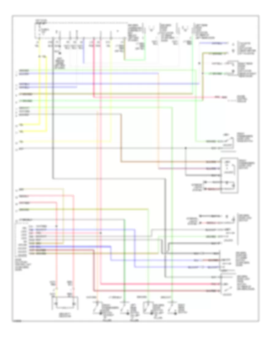 Forced Entry Wiring Diagram EX EX L 2 of 2 for Honda Pilot LX 2006