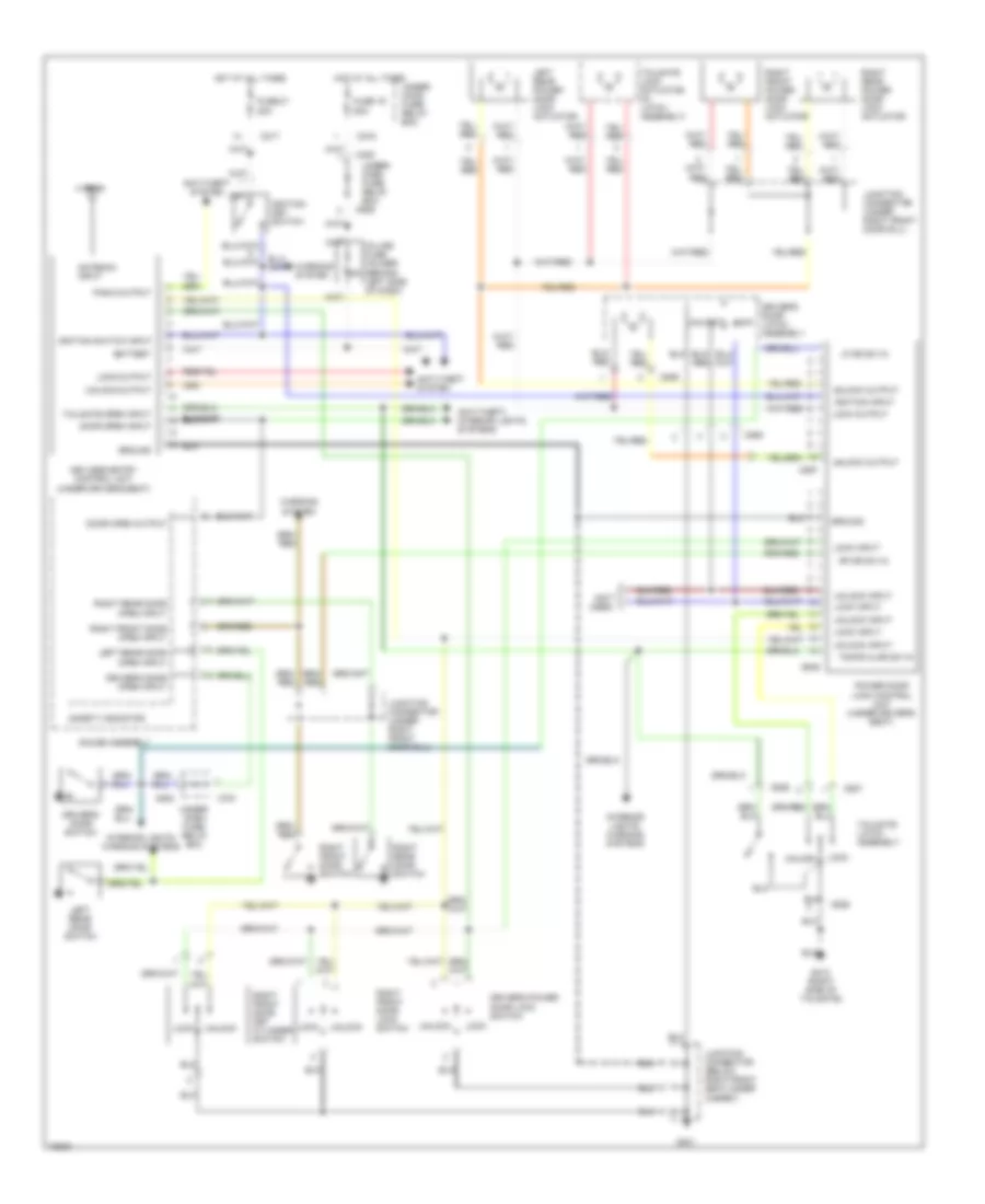 Power Door Lock Wiring Diagram with Keyless Entry Wagon LX Canada EX for Honda Accord DX 1993