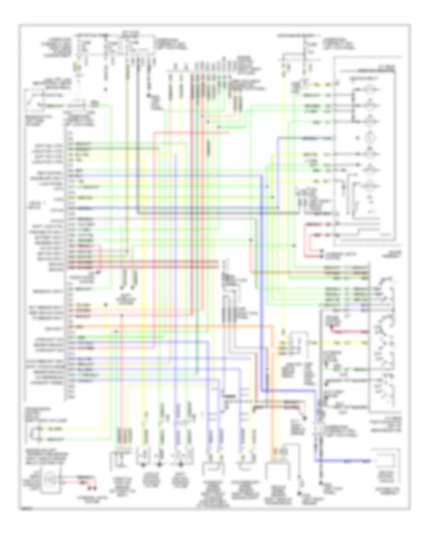 Transmission Wiring Diagram for Honda Accord DX 1993