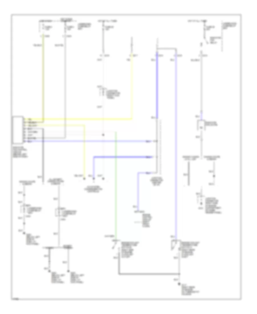 Cooling Fan Wiring Diagram with A C for Honda Accord EX 1993