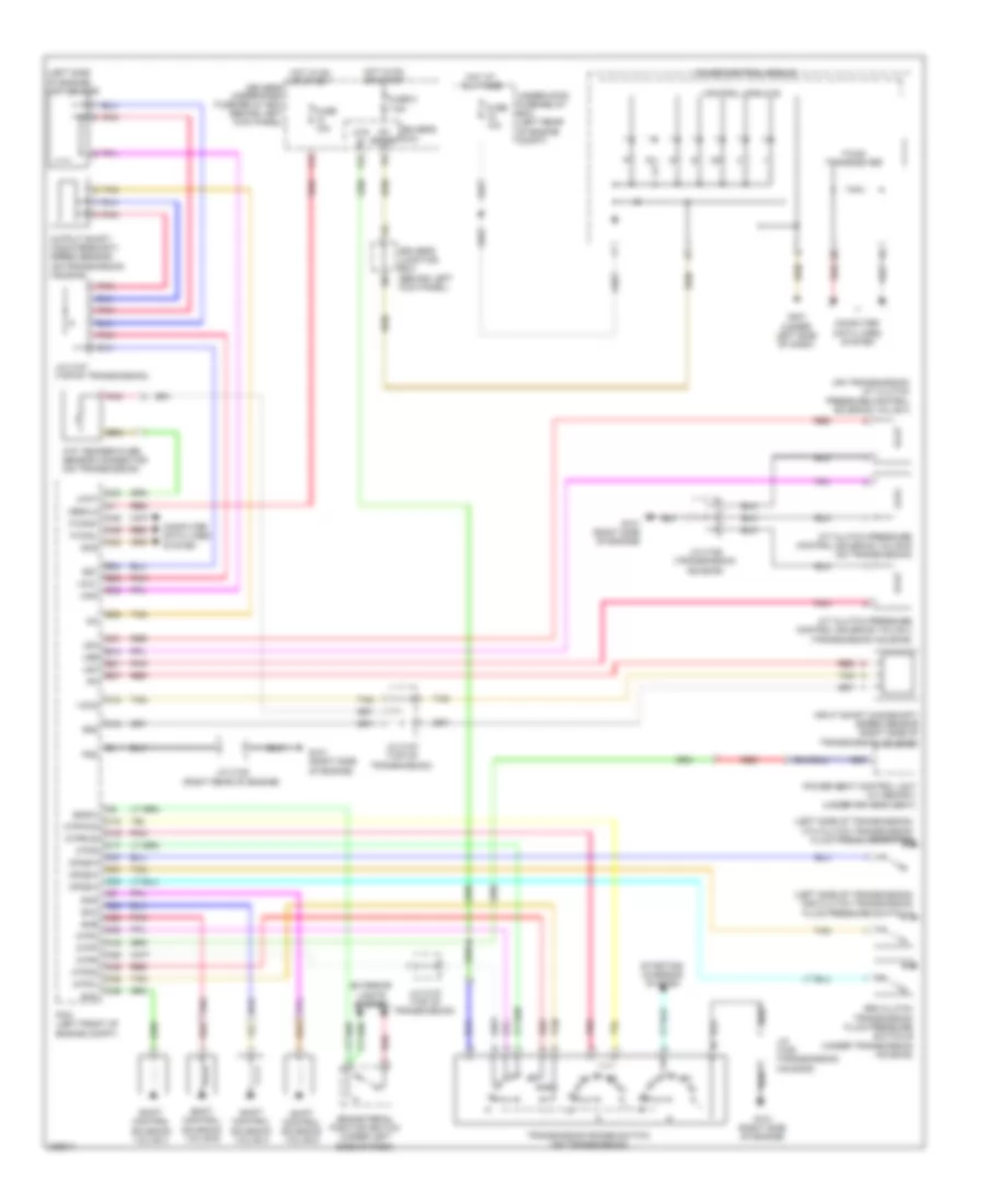 Transmission Wiring Diagram for Honda Accord Crosstour EX 2010