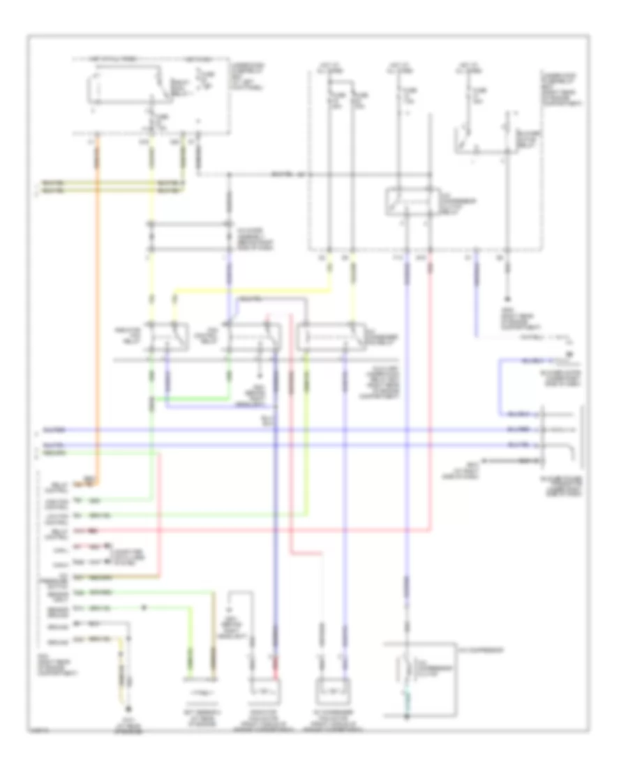 Automatic A C Wiring Diagram 2 of 2 for Honda Ridgeline RT 2006