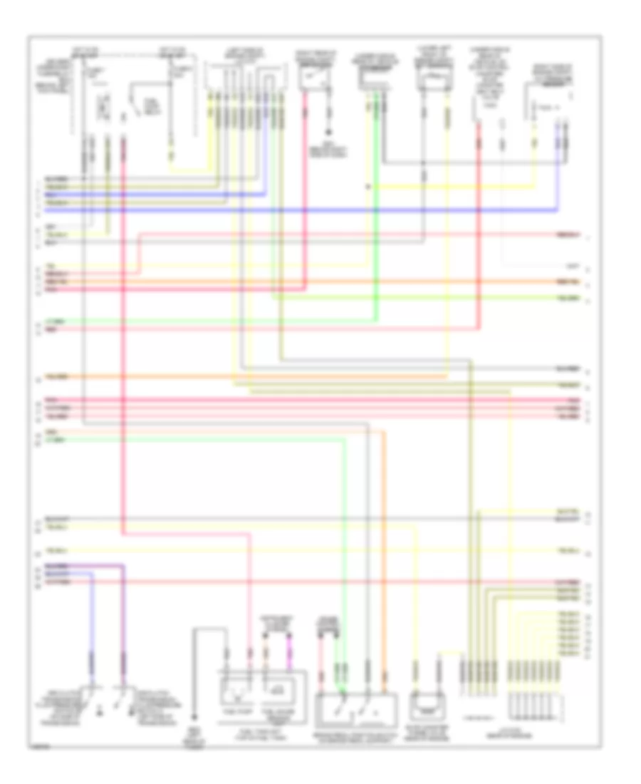2.4L, Engine Performance Wiring Diagram (2 of 5) for Honda Accord EX 2010