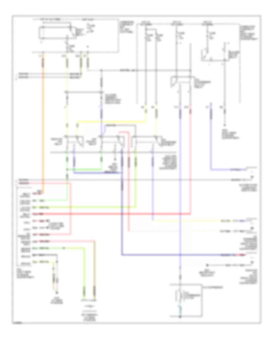 Manual AC Wiring Diagram (2 of 2) for Honda Ridgeline RTL 2006