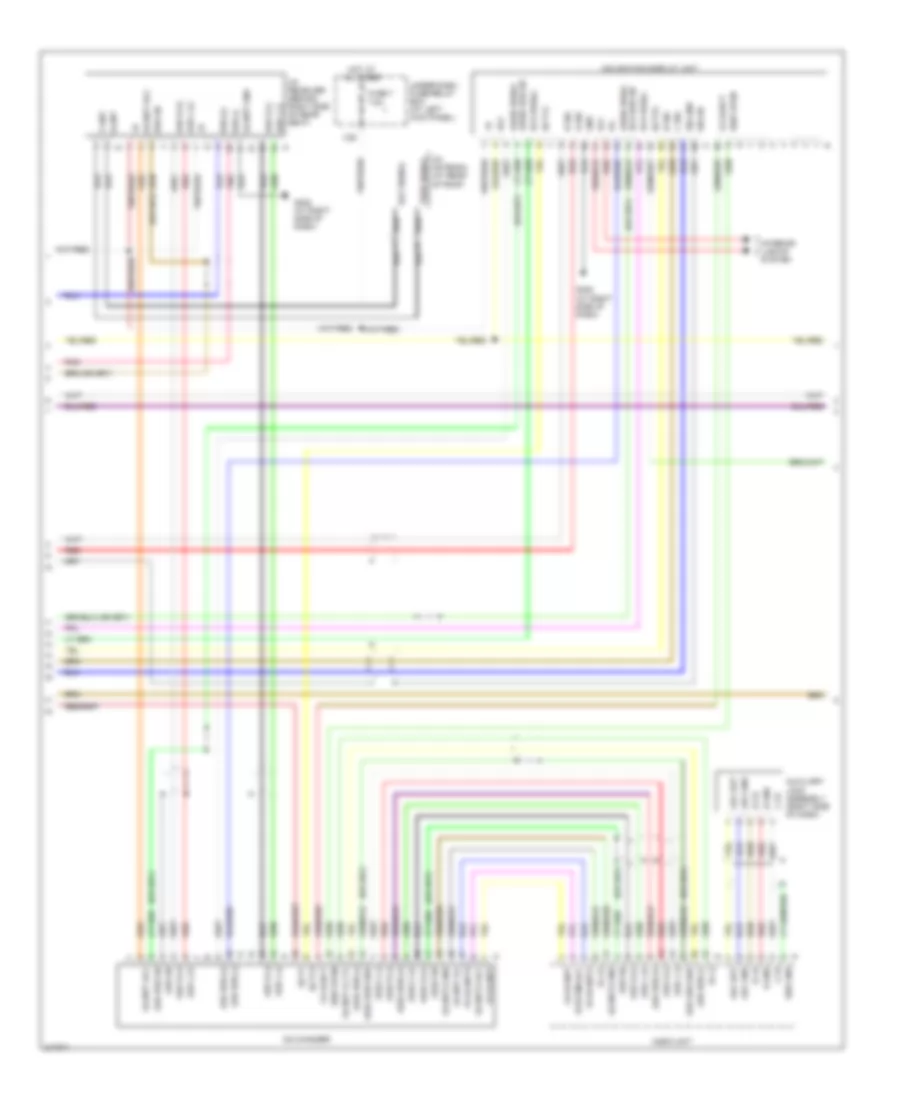 Navigation Wiring Diagram (2 of 3) for Honda Ridgeline RTL 2006