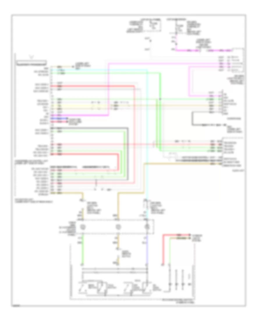 Hands Free Module Wiring Diagram, Except Honda Accessory for Honda Accord LX 2010