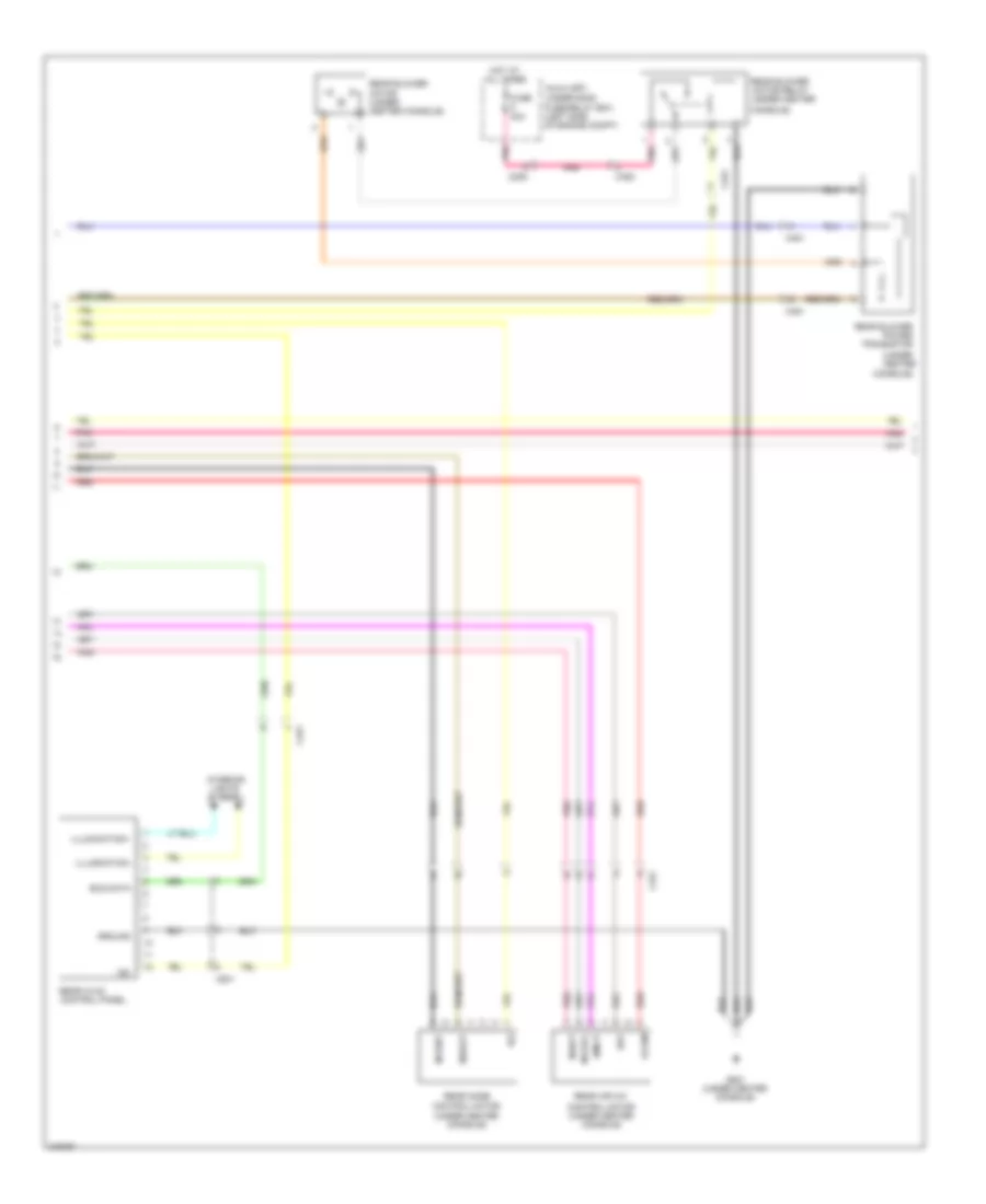 Manual AC Wiring Diagram (2 of 3) for Honda Pilot EX 2011