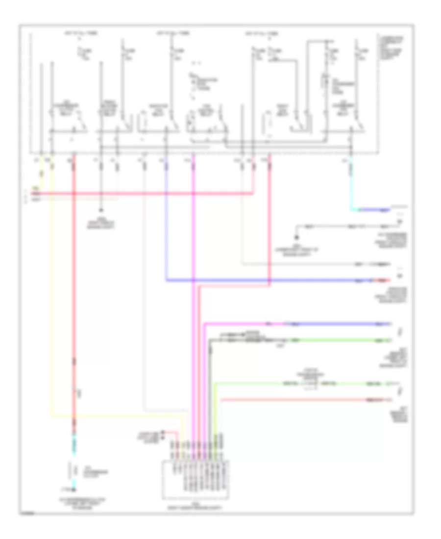 Manual AC Wiring Diagram (3 of 3) for Honda Pilot EX 2011