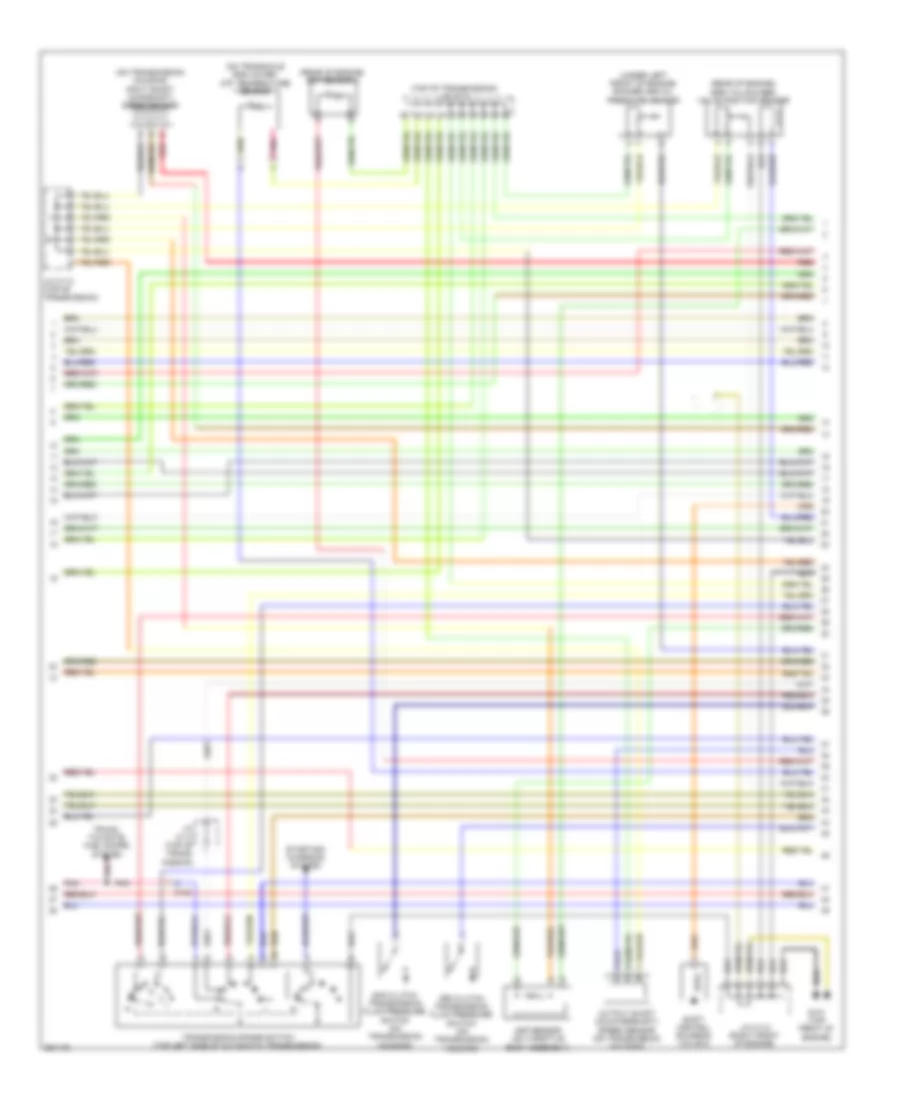 3.5L, Engine Performance Wiring Diagram (5 of 6) for Honda Pilot EX 2011