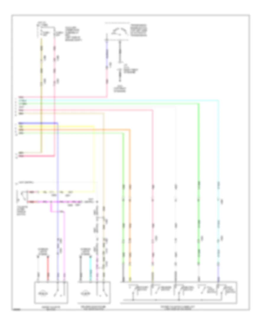 Power Tailgate Wiring Diagram (2 of 2) for Honda Pilot EX 2011