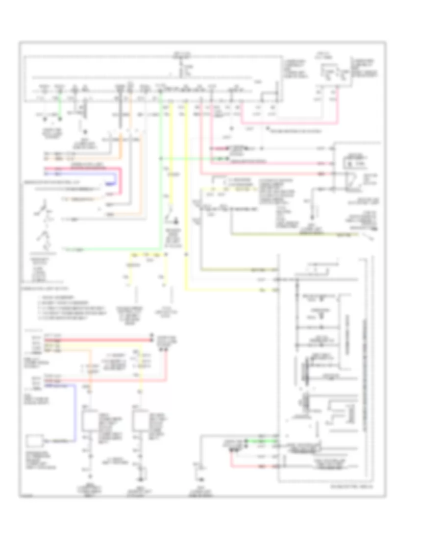 Chime Wiring Diagram for Honda Pilot EX 2011